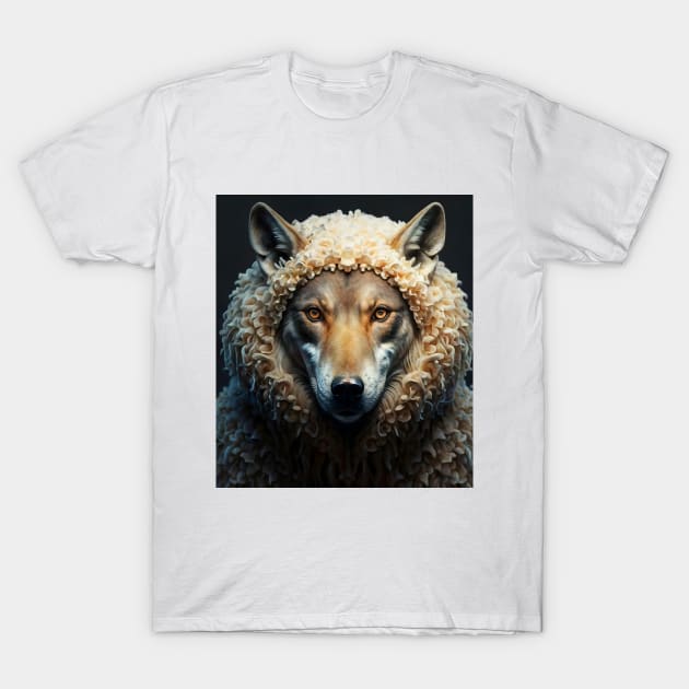 A wolf in sheep's clothing T-Shirt by bogfl